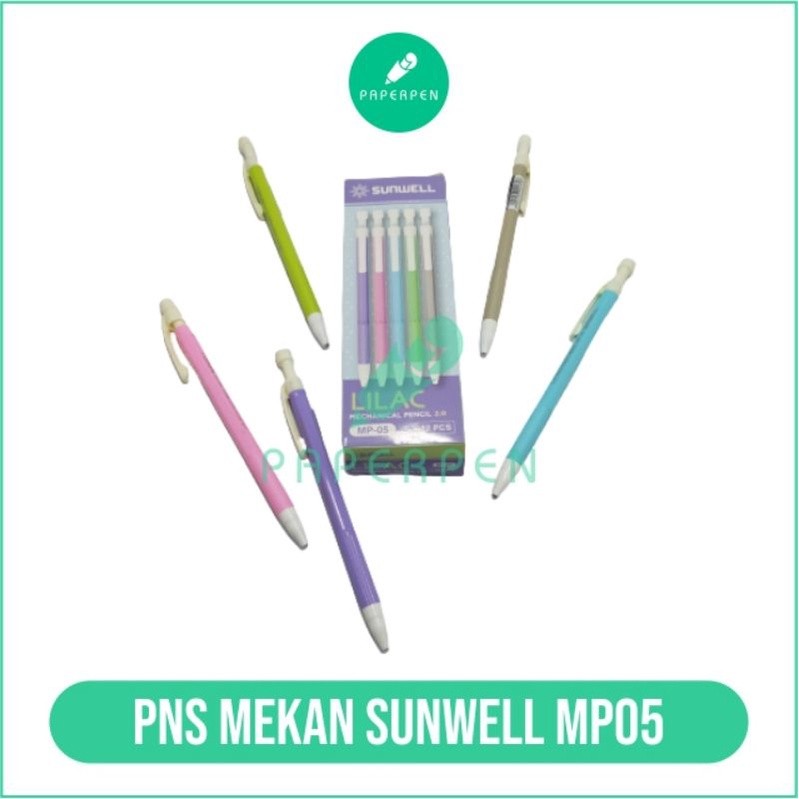 

[S_ATK] Pensil Mekanik Sunwell Lilac Mp05