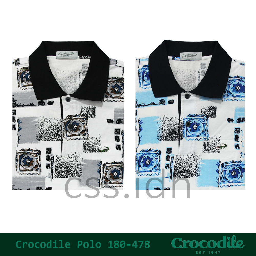 Kaos Kerah Pria Crocodile 180-478