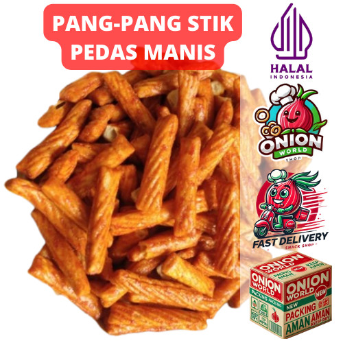 

UWD PANG PANG STICK PEDAS MANIS 100gr Pang Pang Panjang Pang Pang BBQ Pangpang Pedas Manis Pangpang