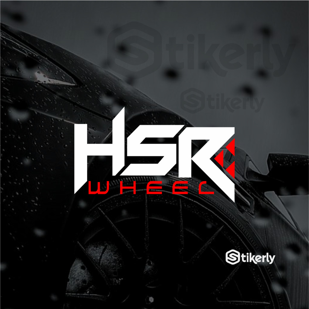 Stiker HSR wheel cutting sticker Reflektif