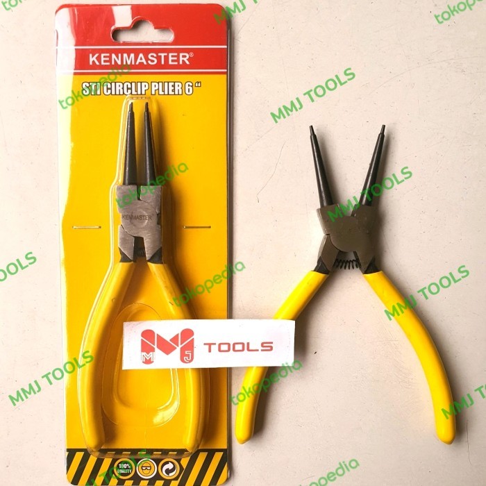 Tang Snap Ring Lurus Tutup 6" KENMASTER-KENMASTER Tang Spi Lurus Tutup