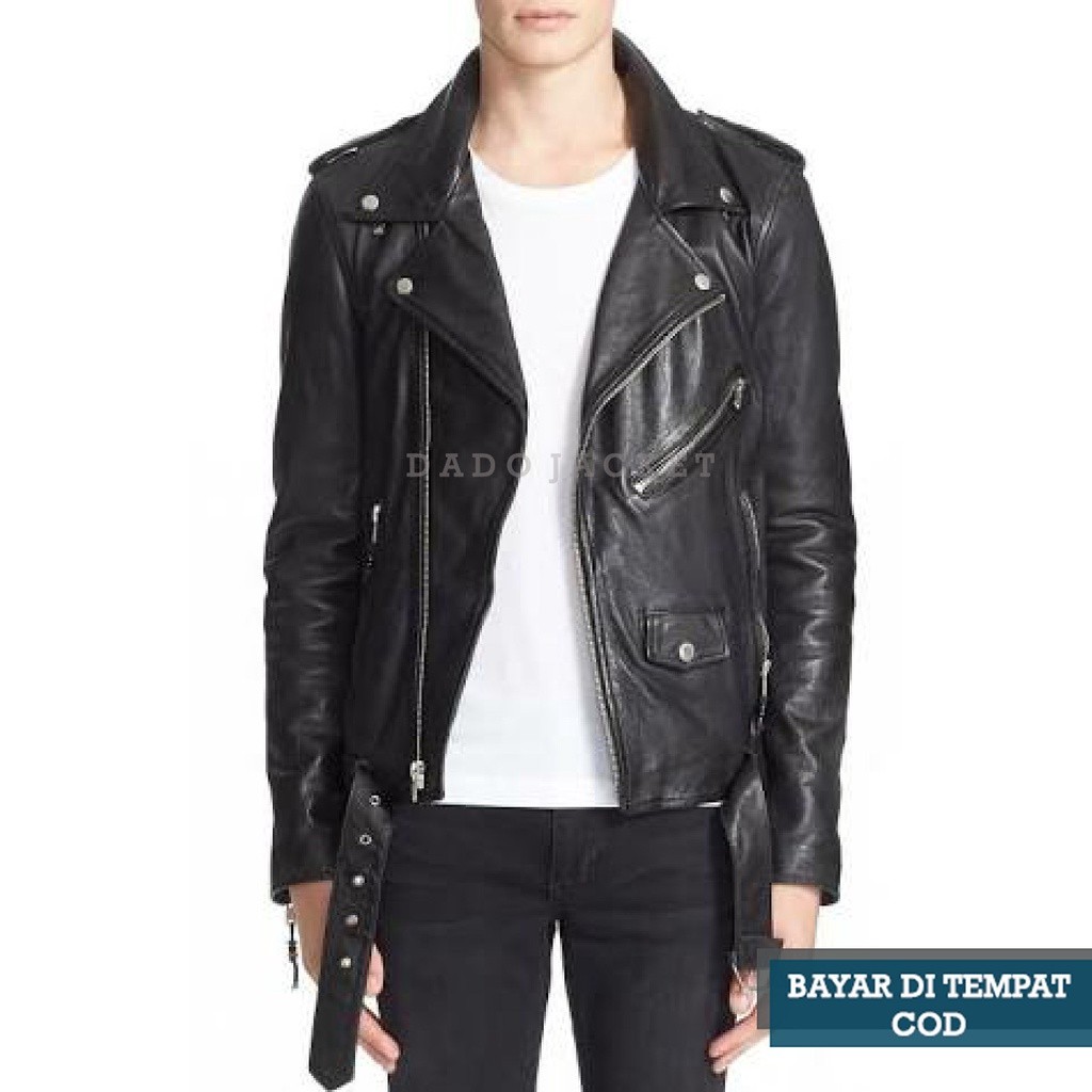 Promo Jaket Ramones Pria Wanita Rock N Roll Cowok Cewek Bahan Semi Kulit Sintetis Viena Grade A Orig