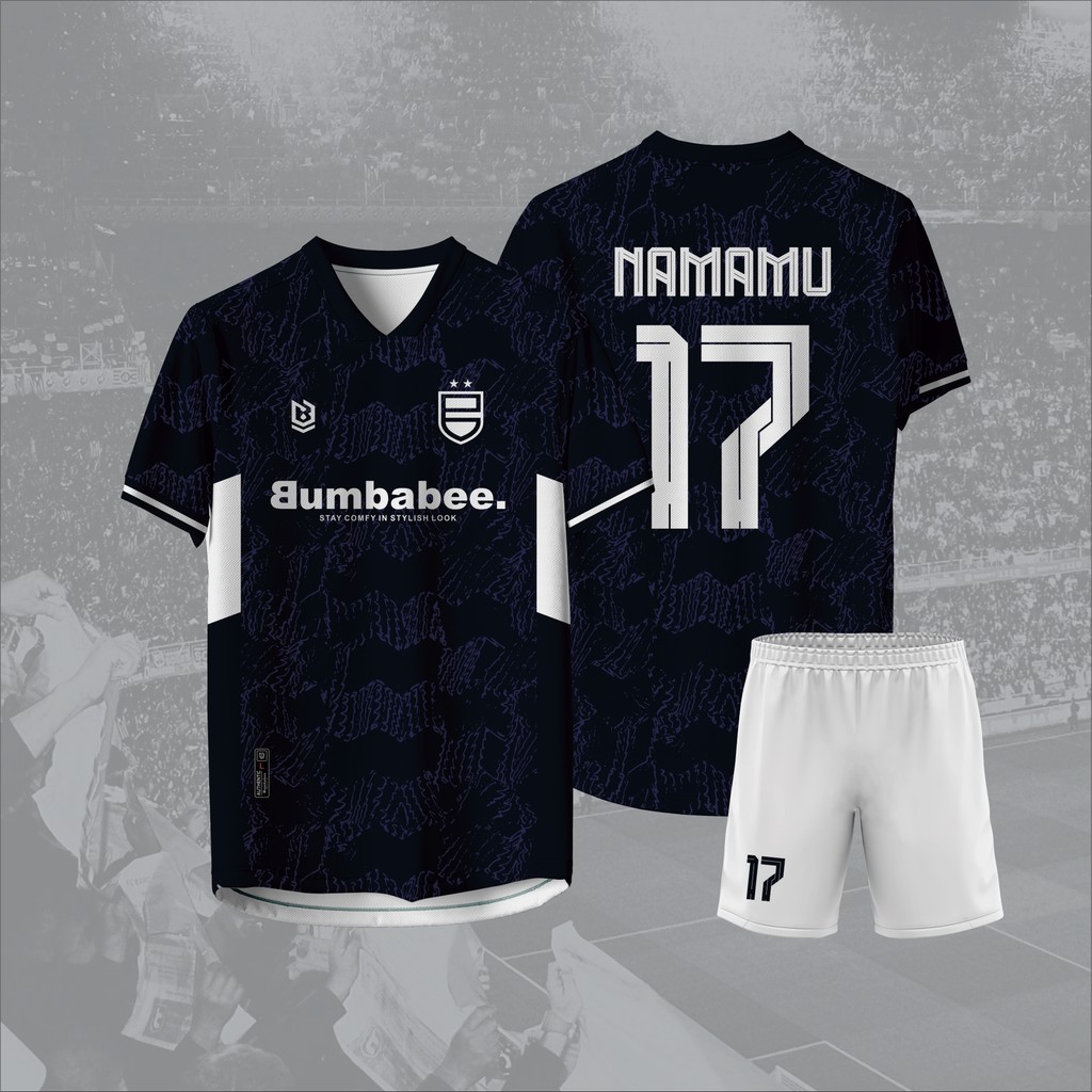 Jersey Bola Futsal Full Printing Team Custom Bisa Satuan Free Desan Bisa 2xl 3xl 4xl 5xl