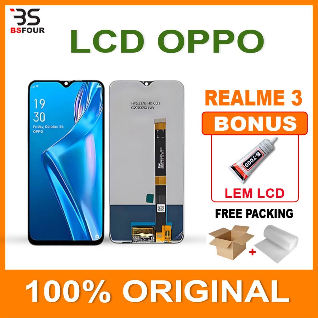 LCD REALME 3 ORIGINAL FULLSET TOUCHSCREEN