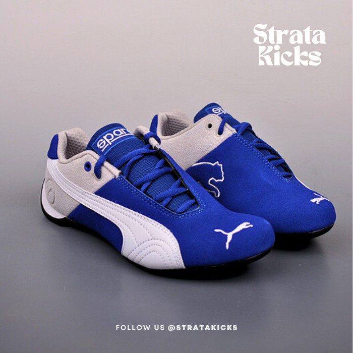 Sparco x Puma Future Cat Reflex Blue White Sneaker 307936 02 (Size 36-45)