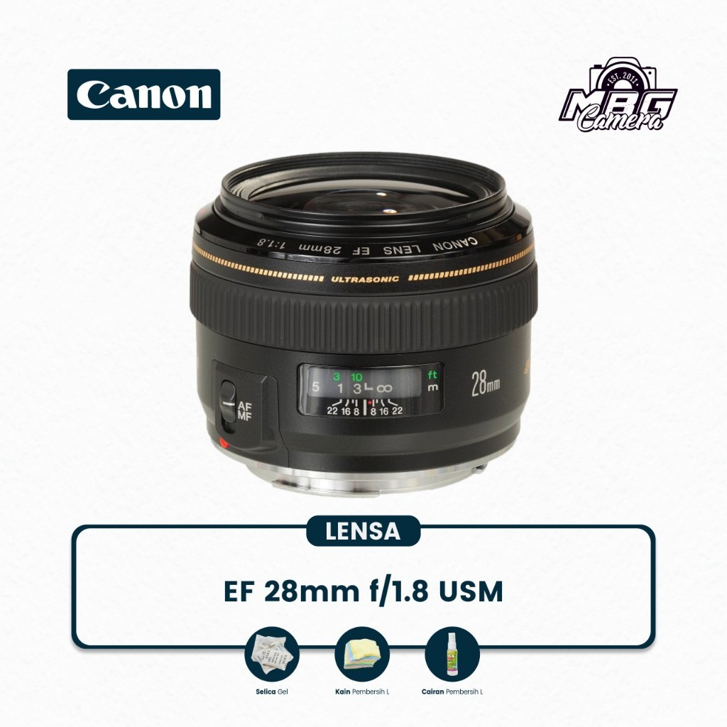 LENSA FIX CANON 28MM F1.8 USM F1/8 SANGAT BOKEH ABIS BERGARANSI TAJAM BUAT LENSA CANON BUKAN LENSA N