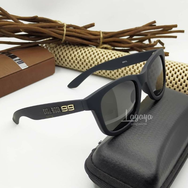 FLAMINGGO.ACC Kacamata Skull Rider Hitam Pria Lensa Polarized Anti Silau Original Import