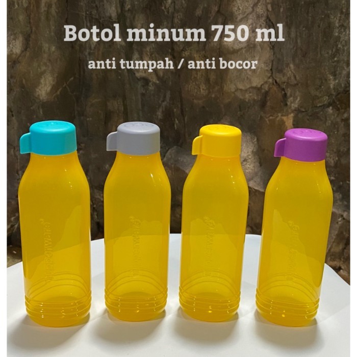 Botol minum Tupperware Groovy 750 ml - Kuning-Tu2pUlir