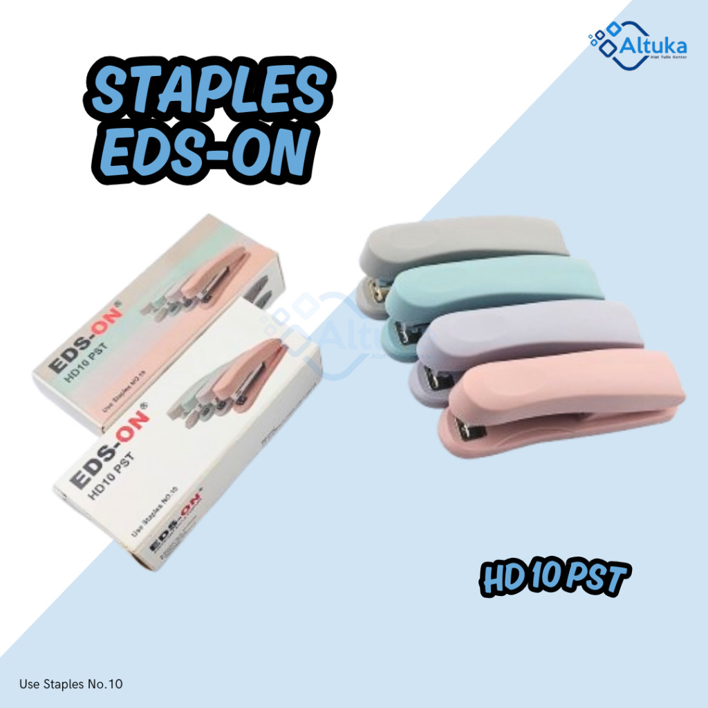

Stapler / Staples Serbaguna / Staples EDS-ON HD-10 PST / Staples Pastel Kecil