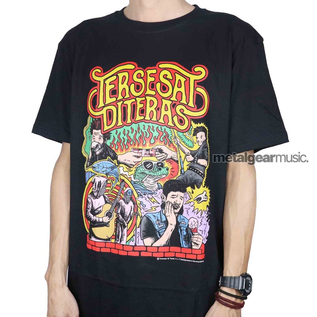 【COD】 Original Tersesat Diteras - Comedy Core Tshirt Kaos Pria