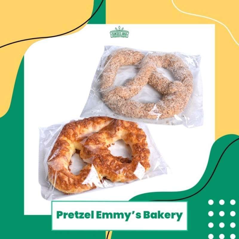 

Roti Pretzel Emmy's Bakery (Sugar Cinamon & Mozarella)