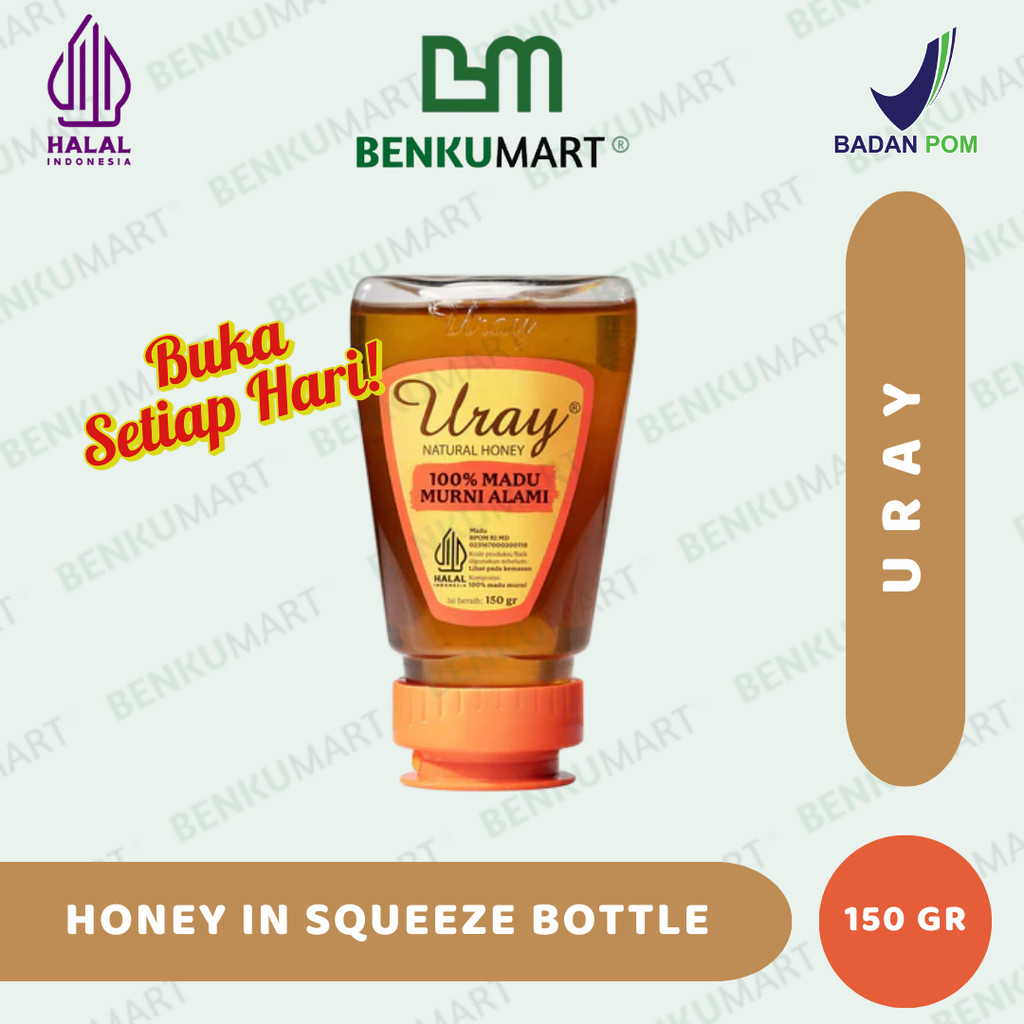 

RB Madu Uray Natural Honey Squeeze HALAL (150 gr)