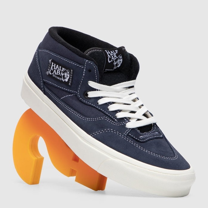 VANS HALF CAB 33 DX ANAHEIM FACTORY OG NAVY WHITE ORIGINAL