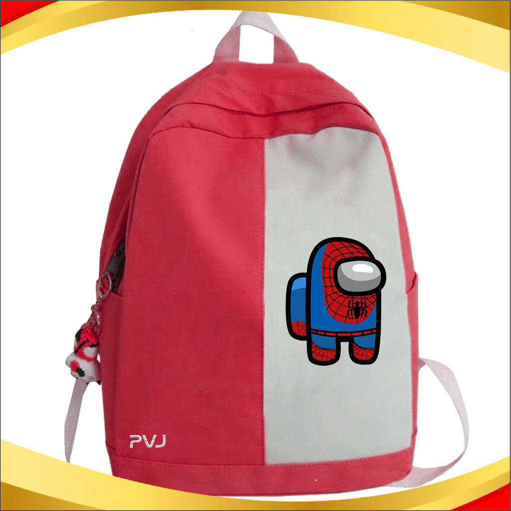MD Tas Ransel Motif Spiderman - Among Us Tas Anak Laki Laki Fashion Kids 13 A1