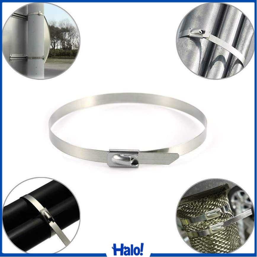 

Kabel Ties Stainless Steel Multifunctional 4.6 x 200mm 20 PCS - M4620