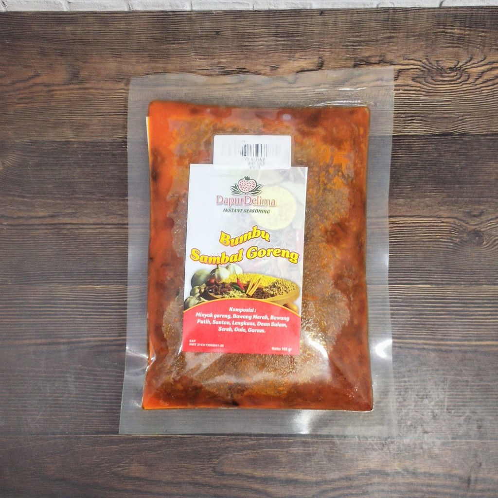 

DAPUR DELIMA BUMBU SAMBAL GORENG +-45GR