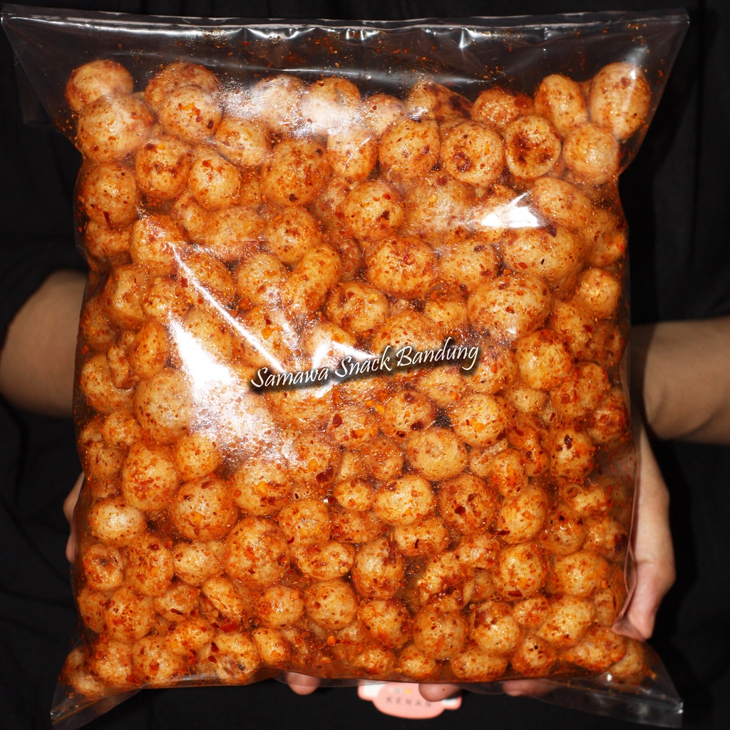 

Seblak Cimol Kriukk Cikruh Extra Pedas Daun Jeruk 500g