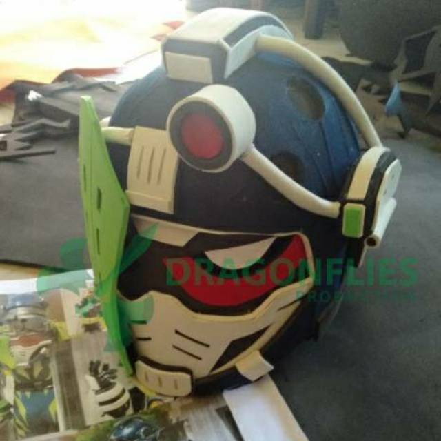 TOPENG KAMEN RIDER SNIPE EX AID HANDMADE murah