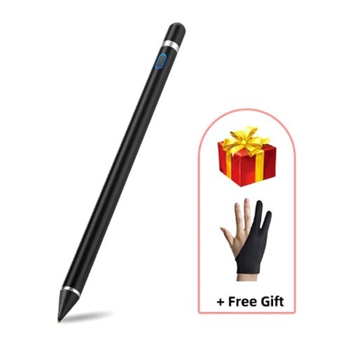 Samsung Galaxy Tab Touch Pen Pencil Active Stylus Rechargeable Stylus - Hitam, Tab A7 Lite