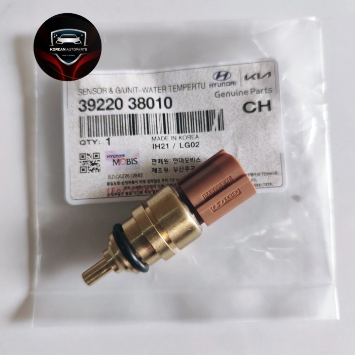 SENSOR TEMPERATUR ECT HYUNDAI GETZ / ATOZ ORIGINAL 39220 38010 berkulitas