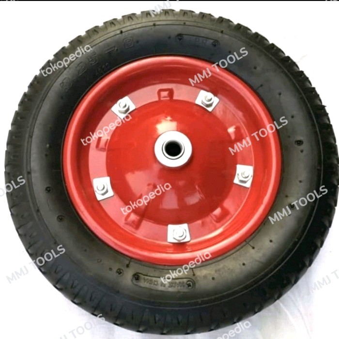Roda gerobak pasir ban HIDUP - Roda gerobak pasir ban pompa / angin