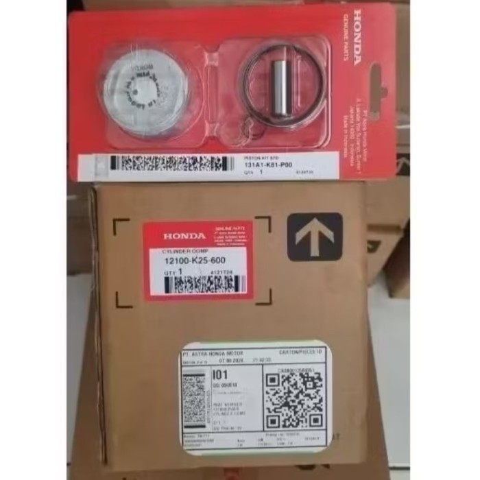 JJH BLOK SEHER + PISTON KIT FIM BEAT FI ESP SCOOPY ESP BEAT POP K44 ORI