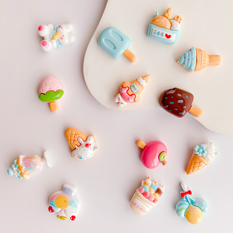 

Stiker Aksesoris Tempelan 3D HP Botol Laptop Karakter Ice Cream Cone Banyak Motif