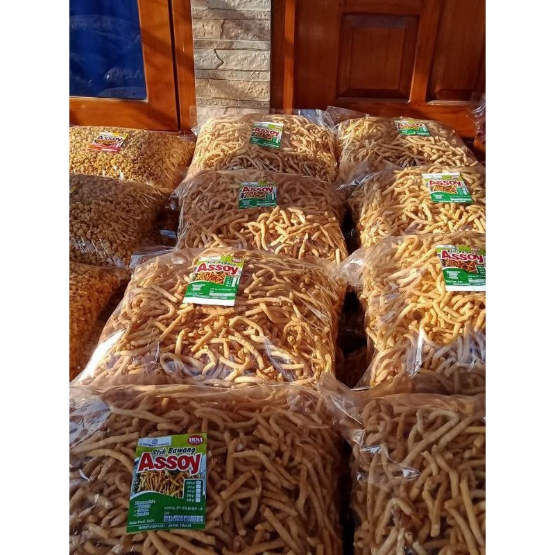 

Ready STIK BAWANG / KERIPIK BAWANG KHAS BANYUWANGI SNACK ASSOY SNACK GURIH RENYAH, CAMILAN CEMILAN ENAK MURAH GROSIR JAJANAN HARI RAYA LEBARAN PROMO Promo COD