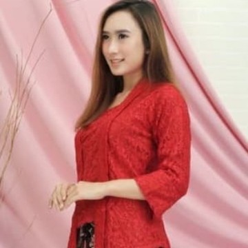 

Atasan Kebaya Brukat Modern Kutubaru / Brokat Kutu Baru Aneka Warna - ATASAN GREY