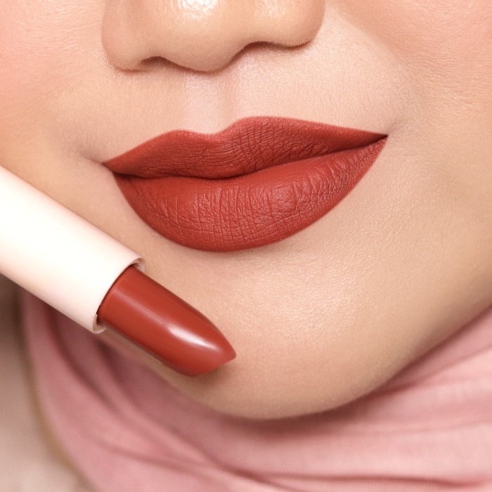 promo  -rdah Colorfit Ultralht Matte Lipstick (Korean Limited Edition) - 12 Autumn Nami