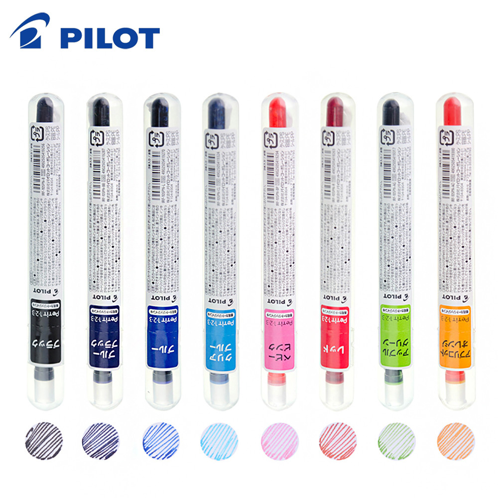 

PILOT Fountain Pen Ink IRF-10SPN Multi-color Mini Fountain Pen Ink Bile Suitable for SPN-20F Disposable Ink Bile Stationery