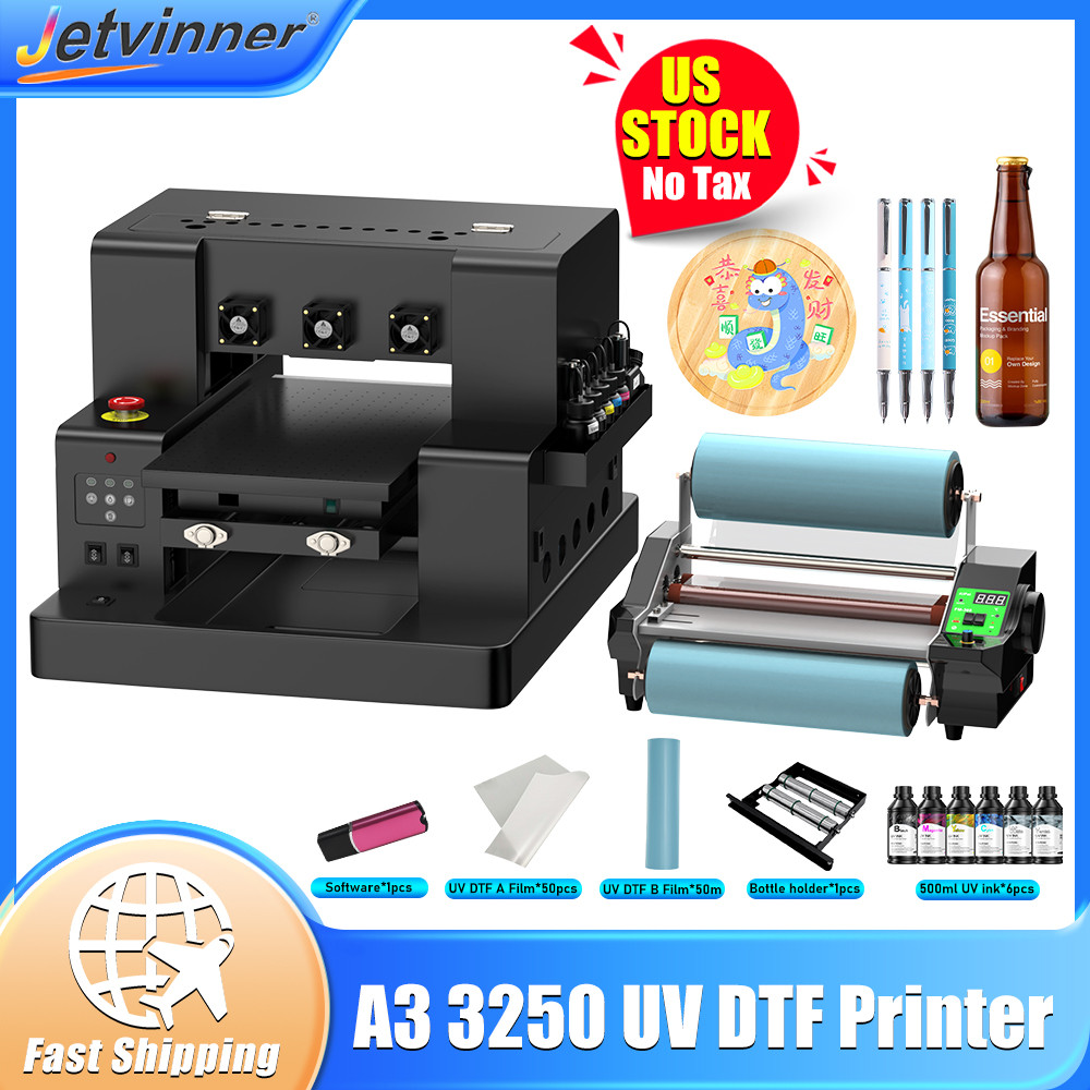 A3 UV Printer For Epson L805 UV Flatbed Printing Machine UV DTF Printer For Acrylic Wood UV Printer 