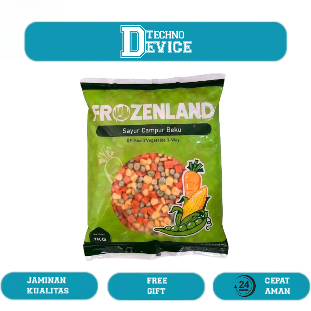 

Frozenland Vegetable Mix 1kg