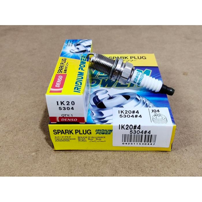 Busi Iridium Honda Freed Jazz Mobilio Original Denso IK20 BEST