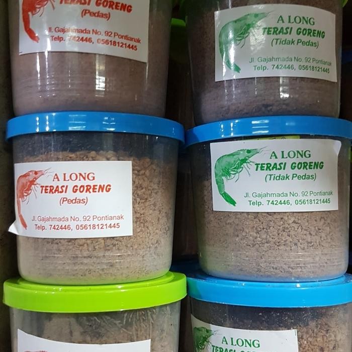 

Terasi Goreng siap saji toko Along Pontianak