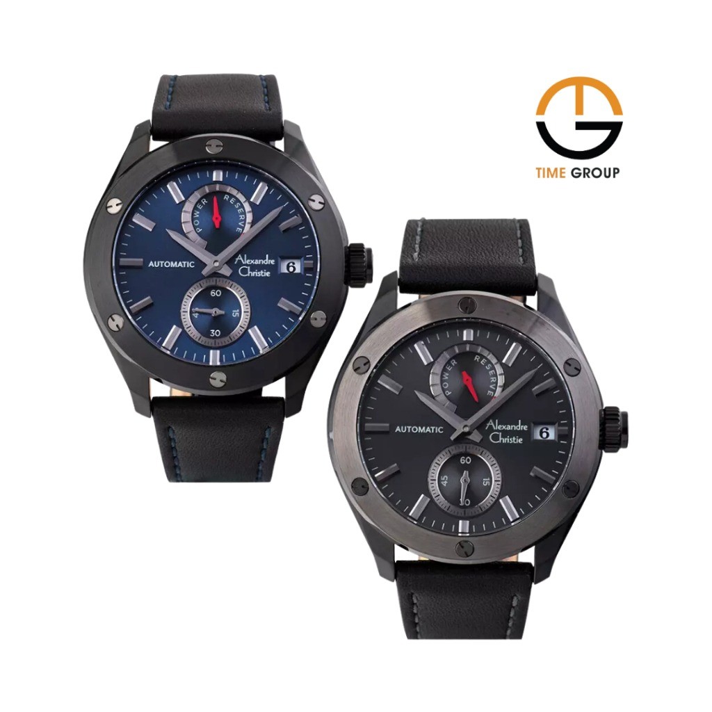 JAM TANGAN PRIA ALEXANDRE CHRISTIE AC3044 AC 3044 AUTOMATIC KULIT
