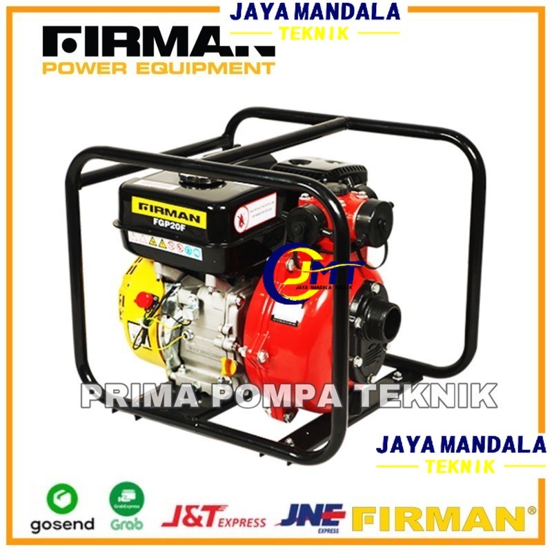POMPA PEMADAM TEKANAN TINGGI - POMPA ALKON TEKANAN TINGGI FIRMAN FGP20F + SFE 200 Pompa Alkon 2inch