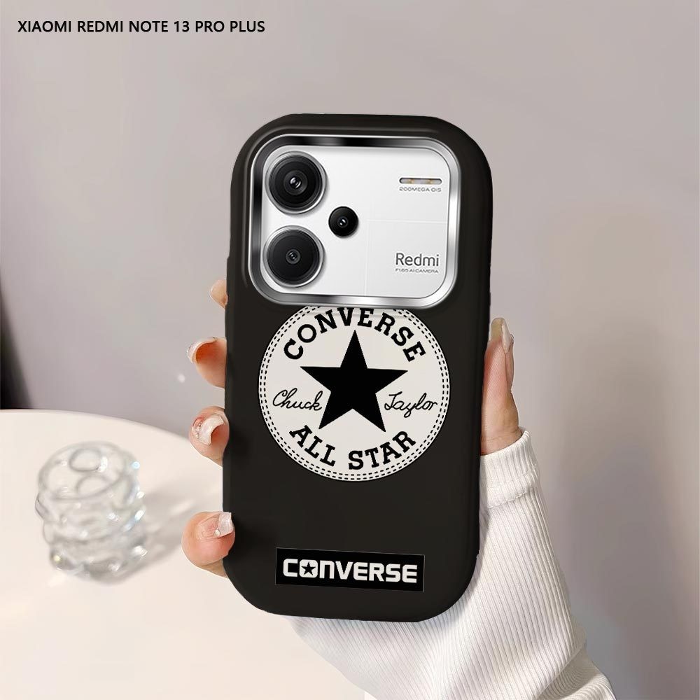 Softcase Hp Xiaomi Redmi Note 13 Pro+ Note13 Pro 4G 5G Converse Pentagram Back Cover Case Soft Origi
