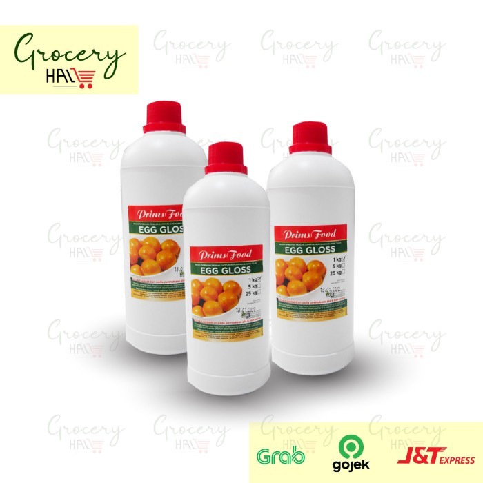 

✨TERLARIS -PRIMSFOOD EGG GLOSS 1KG - KUNING TELUR SIAP PAKAI - PENGILAP KUE