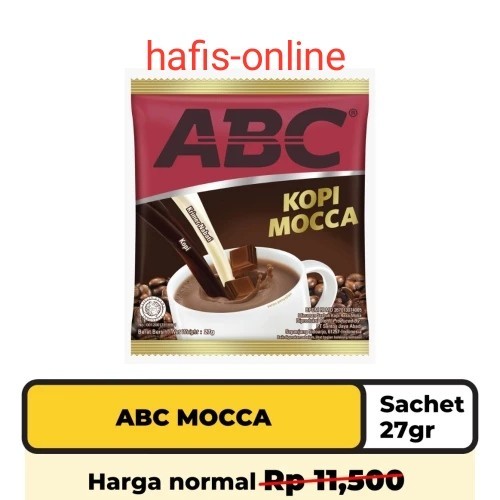 

kopi abc mocca 1 renceng 10 pcs