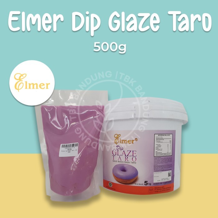 

✨TERLARIS -Elmer Dip Glaze Taro 500 gr