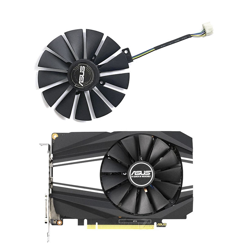 PLD10010B12HH Cooler Fan Replacement ASUS Phoenix Geforce GTX 1650 1660 Ti Super RTX 2060 Graphics G