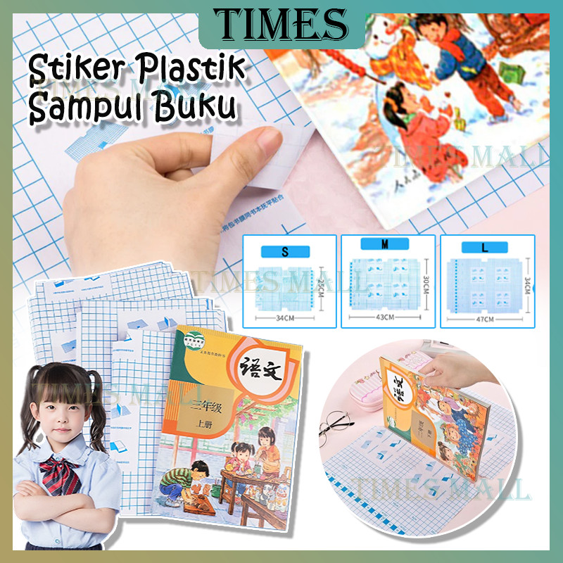 

Stiker Sampul Buku Plastik 10 Lembar /Sampul Buku Stiker / Film Pelindung Buku Tulis / Self-Adhesive Book Cover Waterproo/Sampul Buku Aesthetic Stiker Pvc Film
