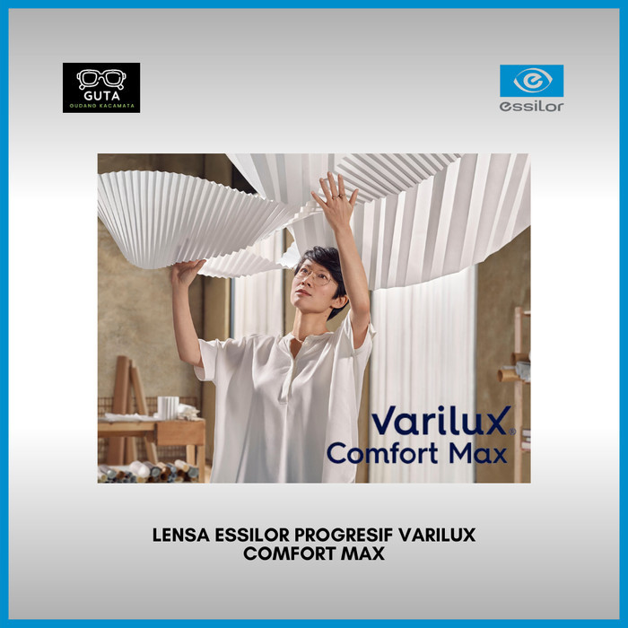 Lensa Kacamata Progresif Crizal Essilor Varilux Comfort Max Original