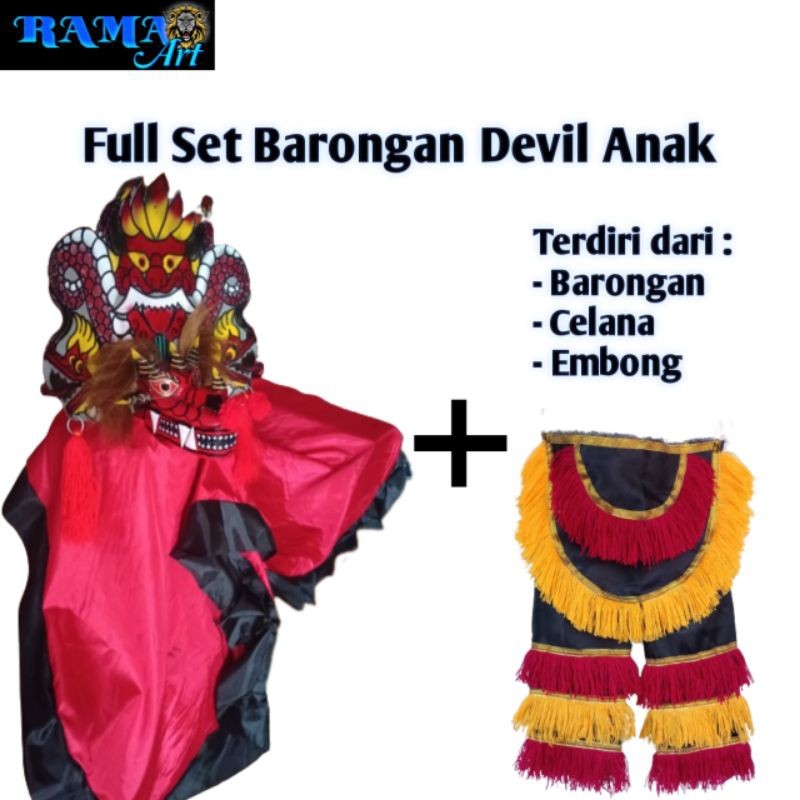 ___ Barongan Devil Full Set ___