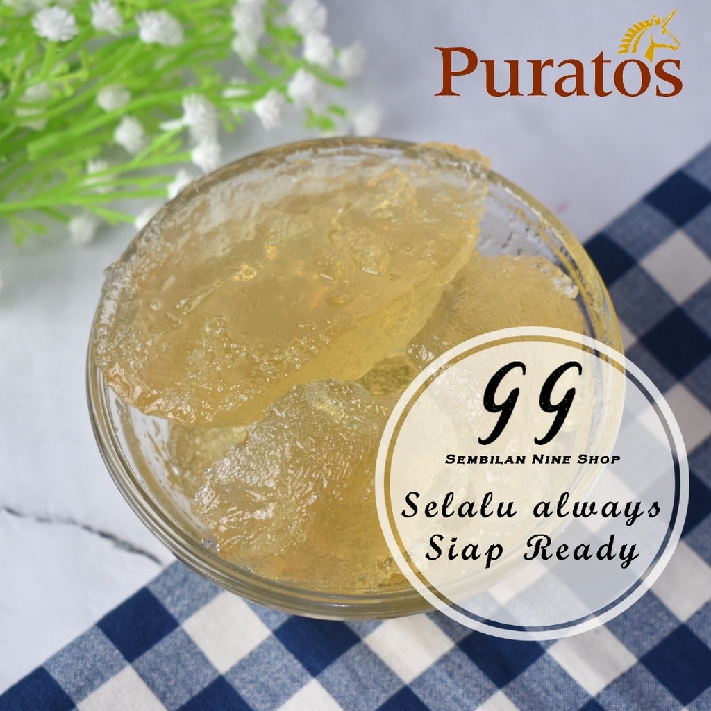 

PURATOS Glazing NEUTRAL GEL Bening 1 KG Netral Glaze BRILLO Purratos Brilo Halal