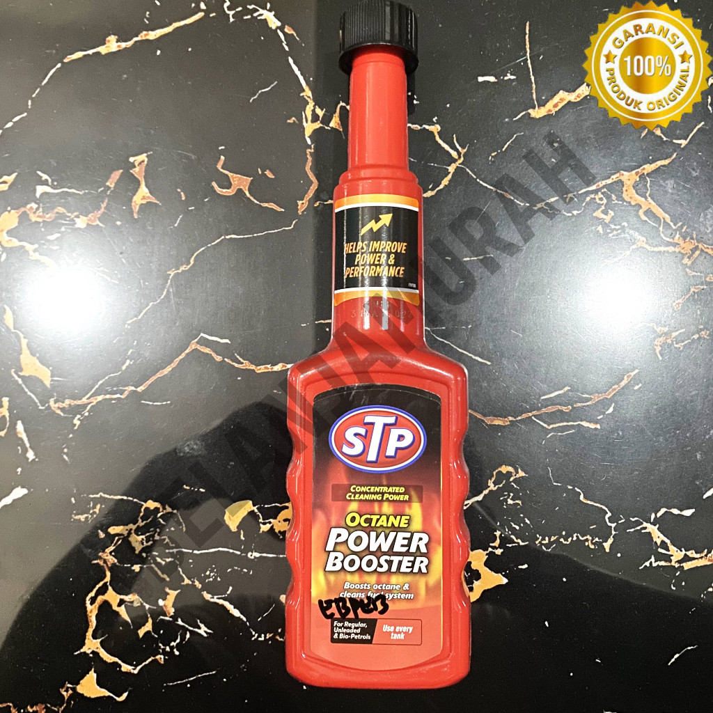 STP Octane Power Booster Additive Oktan Campuran Bensin Motor Mobil 200ml Asli 100%