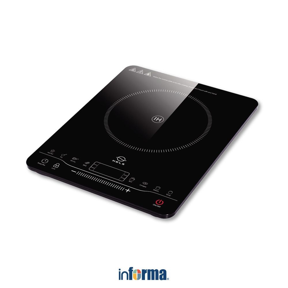 Informa Kels Terra Kompor Induksi - Hitam Induction Stove Kompor 1 Tungku Perlengkapan Dapur Tungku 