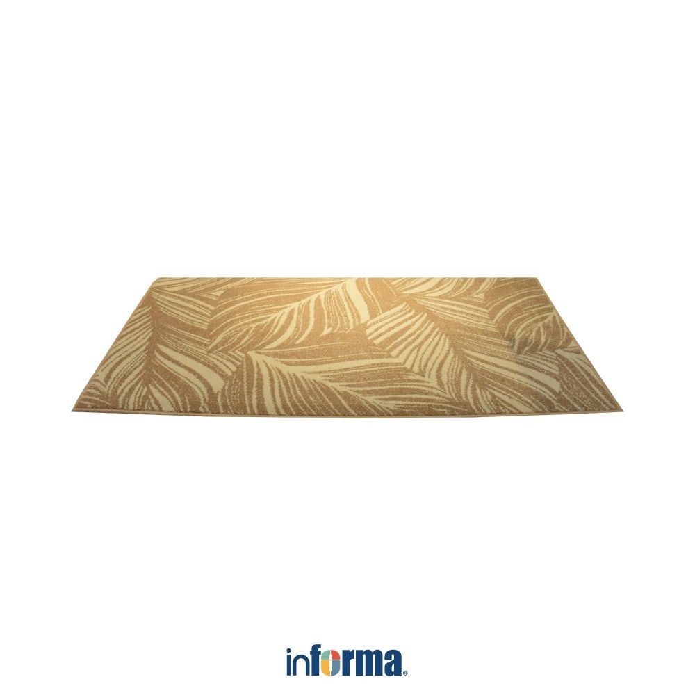 Informa Karpet 120x170 cm Twist 779 - Cokelat Alas Lantai Ruangan Permadani Aesthetic Furniture Indo