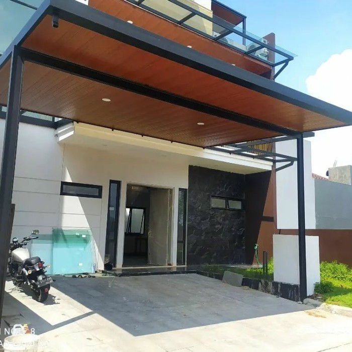 Kanopi Pvc + Alderon twinwall